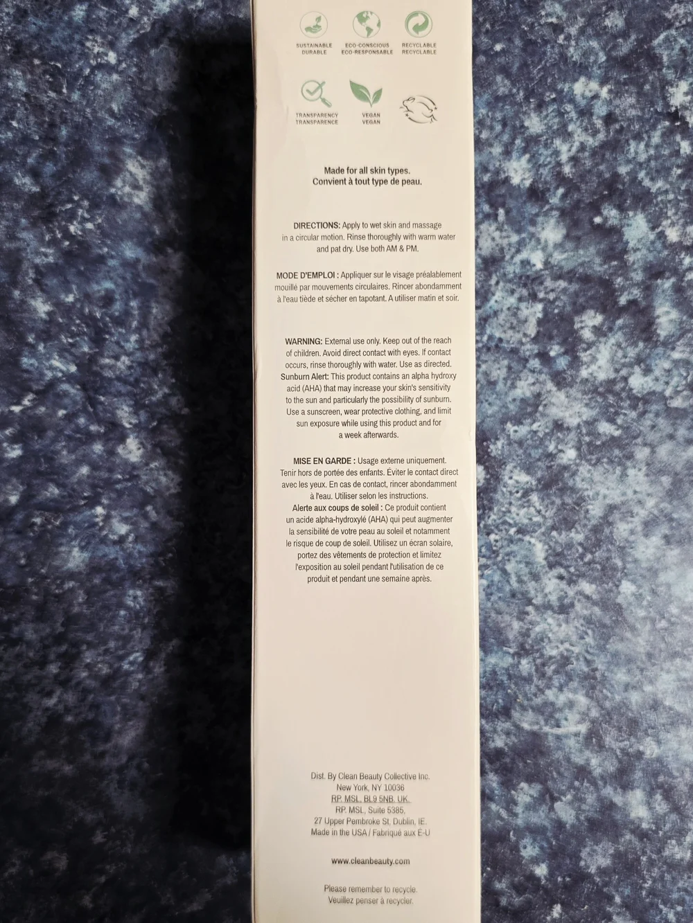 CLEAN RESERVE Buriti + Pequi Oils + Grape Extract Hydrating Face & Body Cleanser
